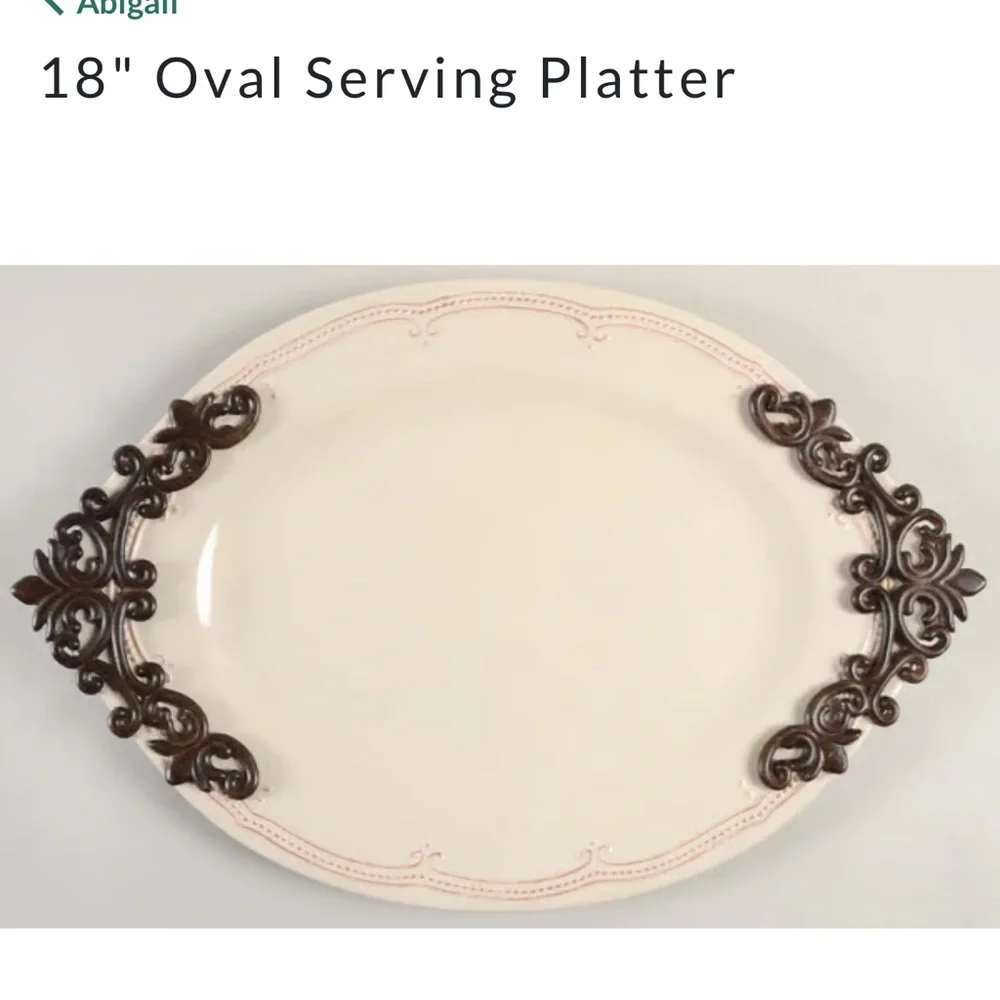 Pier 1 Abigail serving platter